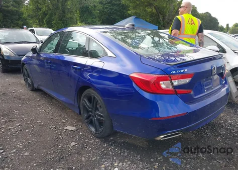 2022 Honda Accord Sport from USA, damaged, VIN 1HGCV1F37NA075237